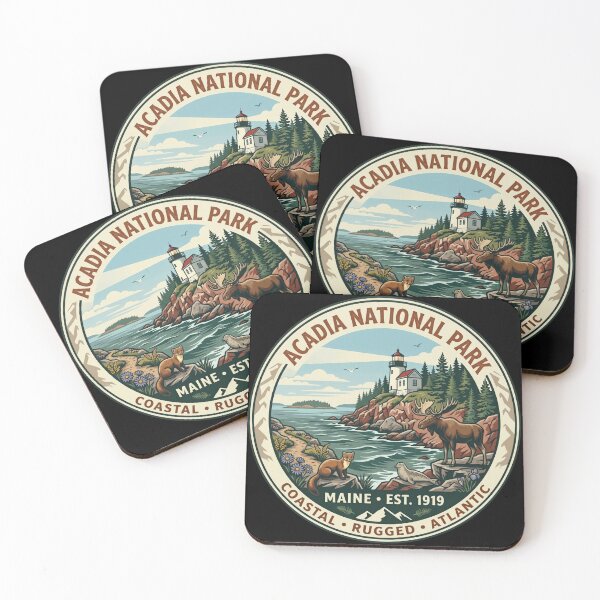 Item preview, Acadia National Park - Vintage designed and sold by StudioSand.
