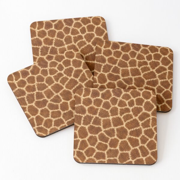 Item preview, Giraffe Print Fur Texture Wild Animal Pattern designed and sold by GalaMine.