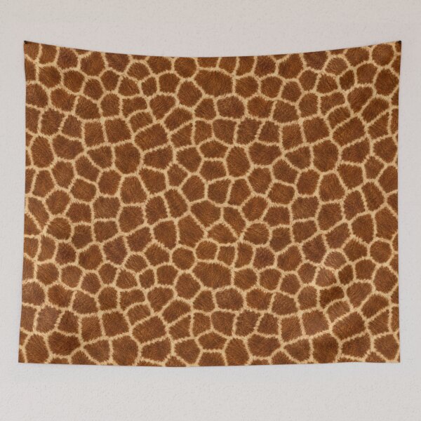 Item preview, Giraffe Print Fur Texture Wild Animal Pattern designed and sold by GalaMine.