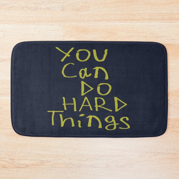 Item preview, You Can Do Hard Things designed and sold by kinpirks.
