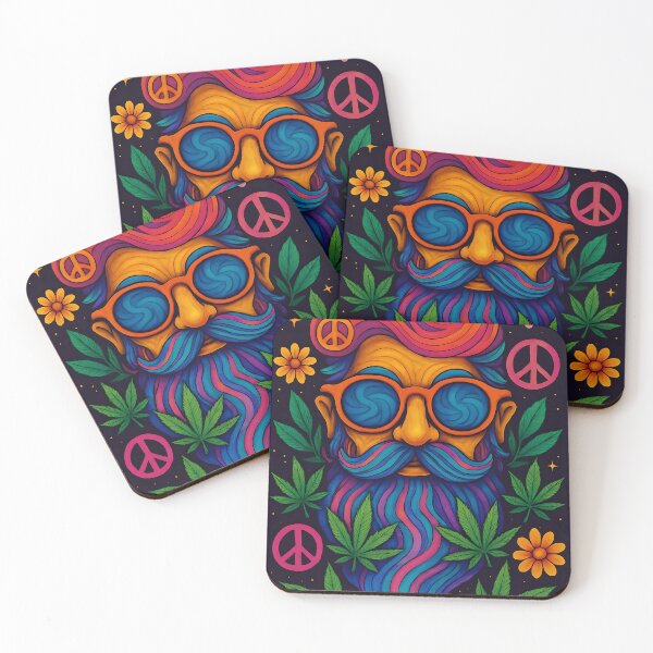 Item preview, Psychedelic Hipster Vibes designed and sold by theThreadzone.