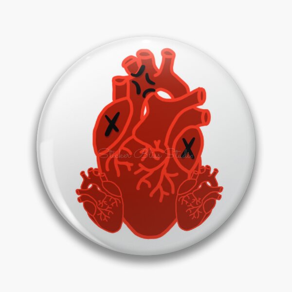 Item preview, Gothic heart designed and sold by Sticker Bliss Studio.