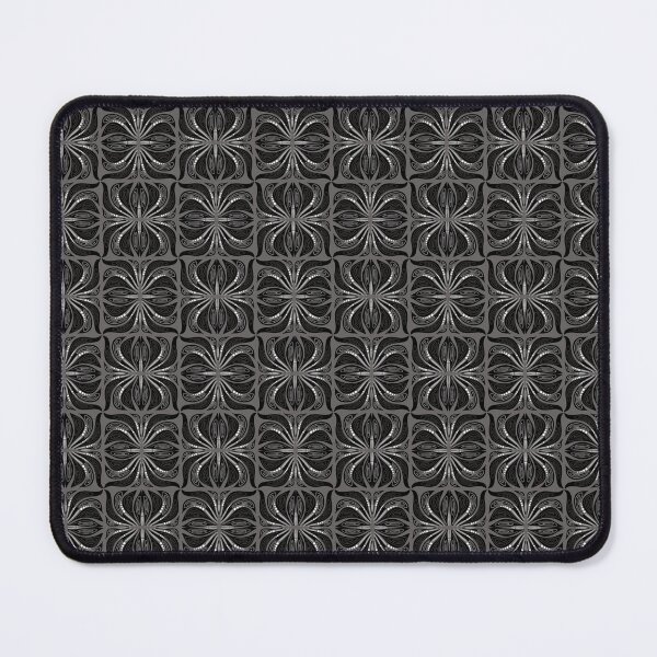 Item preview, Noir Deco Blossom Tile designed and sold by CO10store.