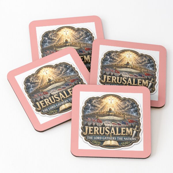 Item preview, Jerusalem Final Battle Prophecy 3D Label  Label Text  JERUSALEM  designed and sold by PaintMeWorld.