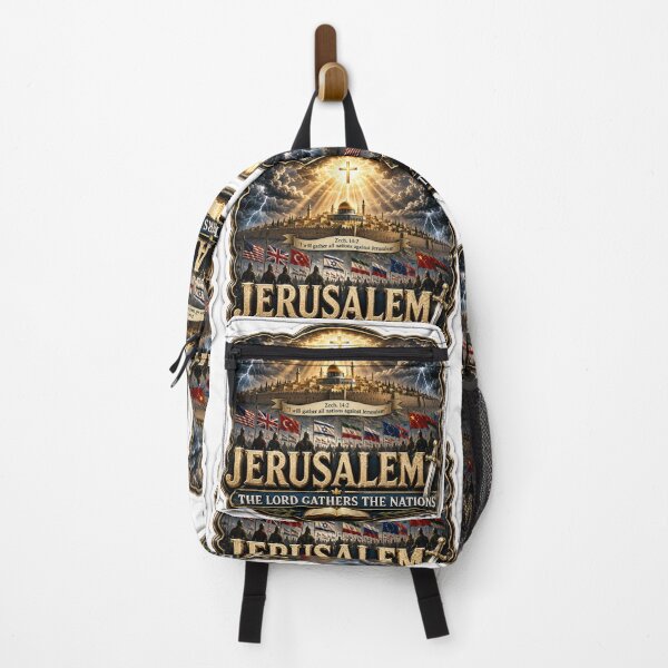 Item preview, Jerusalem Final Battle Prophecy 3D Label Label Text JERUSALEM designed and sold by PaintMeWorld.