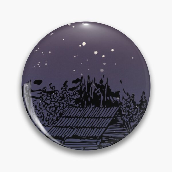 Item preview, Moody Night Sky with Moon and Stars Silhouette designed and sold by priyusterminal.