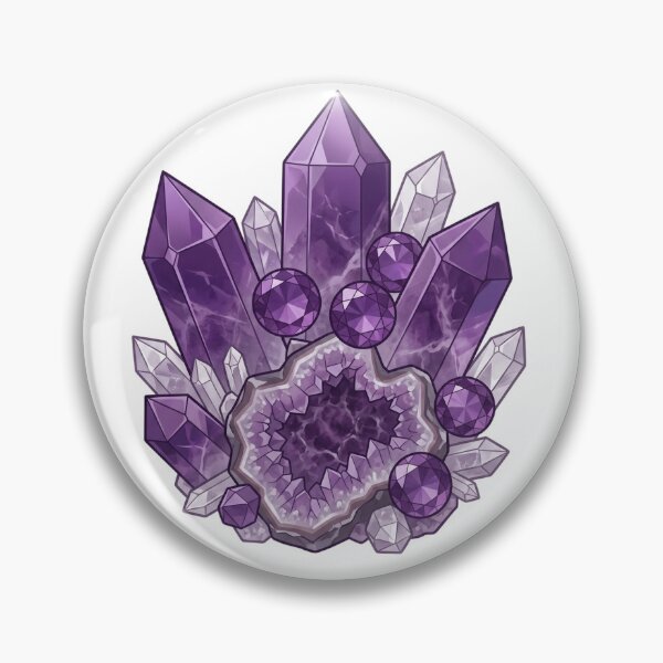 Item preview, Enchanted Amethyst Crystal Garden designed and sold by SweetKath19.