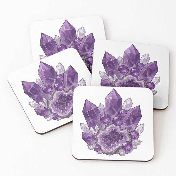 Item preview, Enchanted Amethyst Crystal Garden designed and sold by SweetKath19.