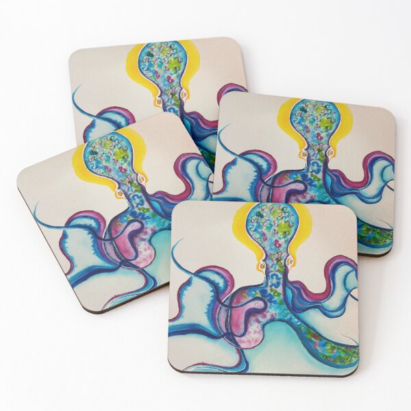 Item preview, Watercolor Octopus designed and sold by DharmaBridge.
