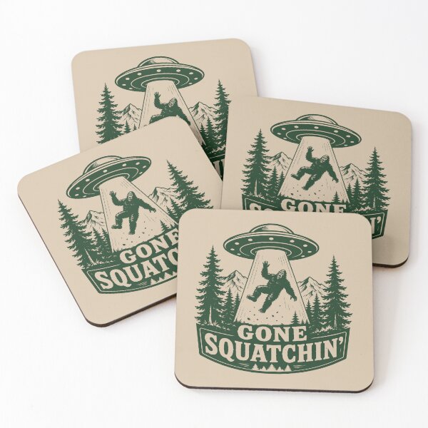 Item preview, Gone Squatchin' (UFO Abduction) designed and sold by s2ksilver.