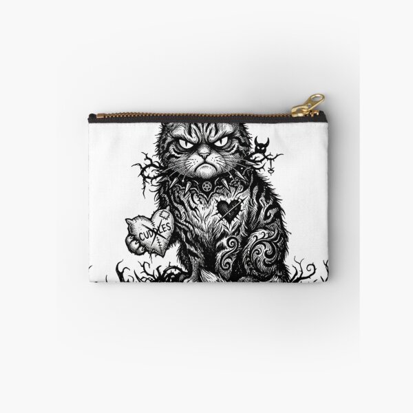Item preview, Demonic Cat From Hell Cuddles designed and sold by Merch Mann.
