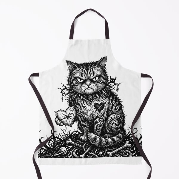 Item preview, Demonic Cat From Hell Cuddles designed and sold by Merch Mann.