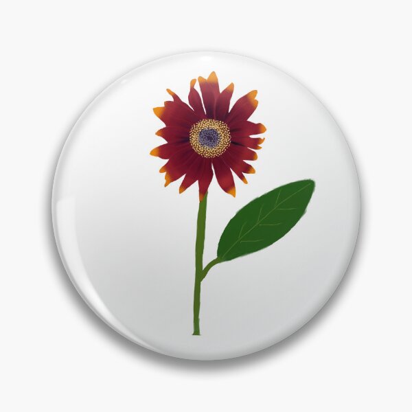 Item preview, Red Single Sunflower designed and sold by Silver  Stone.