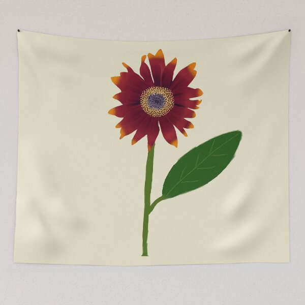 Item preview, Red Single Sunflower designed and sold by Silver  Stone.