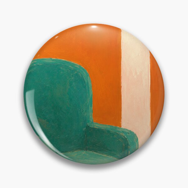Item preview, "Empty Seat" – Green Chair Modern Art designed and sold by Moodzu.