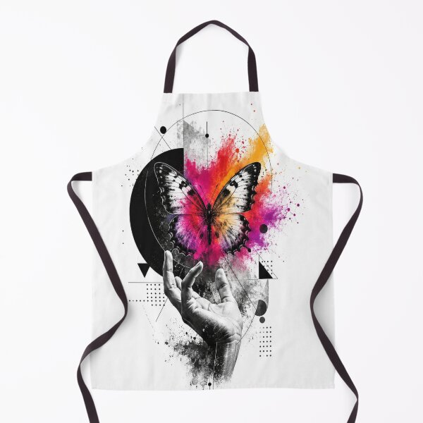 Item preview, Butterfly of Change - Neon Geometry & Hope designed and sold by Personiq Kaleido.