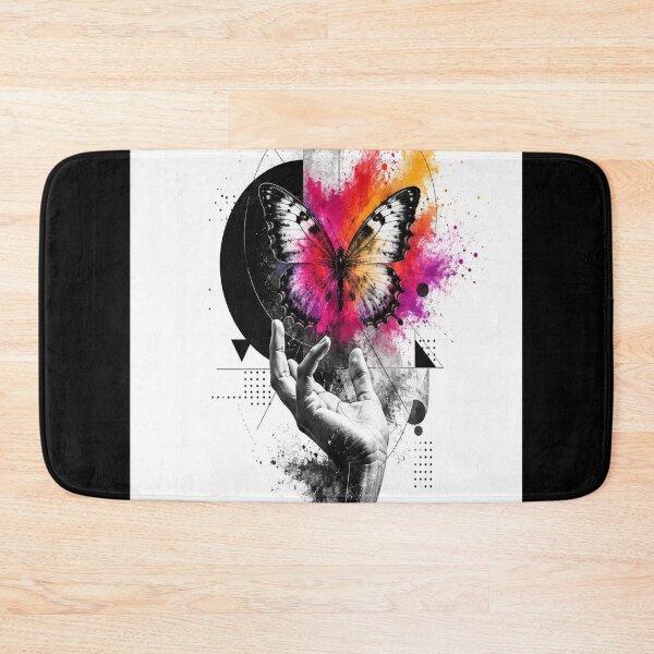 Item preview, Butterfly of Change - Neon Geometry & Hope designed and sold by Personiq Kaleido.