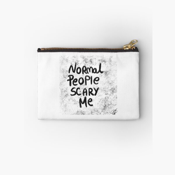 Item preview, NORMAL people scary me designed and sold by Kasia1987t.
