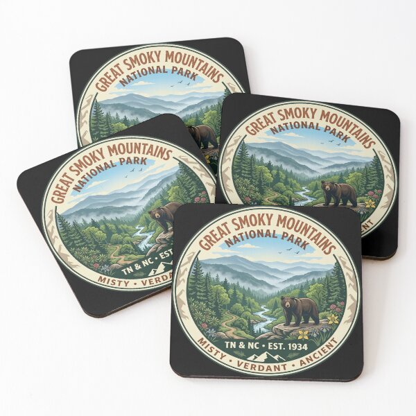 Item preview, Great Smoky Moutains National Park - Vintage designed and sold by StudioSand.