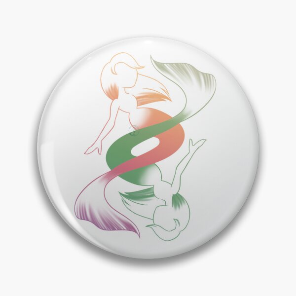 Item preview, Mermaids entwined designed and sold by Juditangelo.