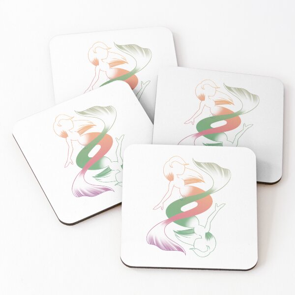 Item preview, Mermaids entwined designed and sold by Juditangelo.