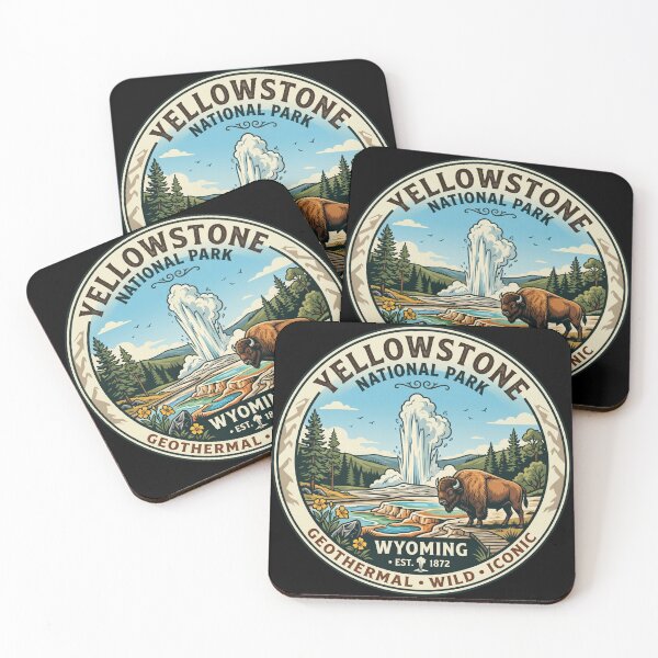 Item preview, Yellowstone National Park - Vintage designed and sold by StudioSand.