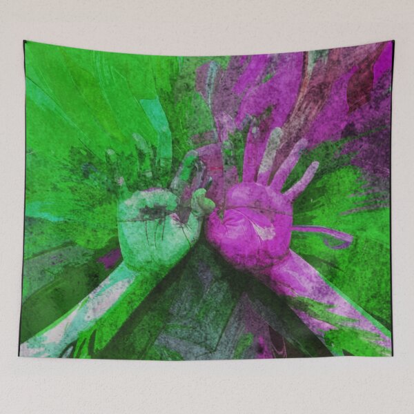 Item preview, Abstract hands designed and sold by kinpirks.