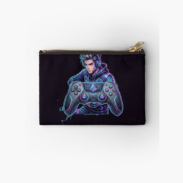 Item preview, Futuristic Gamer Controller | Neon Cyber Gaming Art | Esports Gaming Design | Sci-Fi Gamer Gift designed and sold by Bhaskar Digital Art.