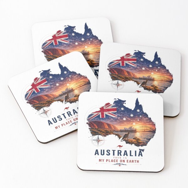 Item preview, Australia – This Is My Place on Earth designed and sold by JMDG Studio.