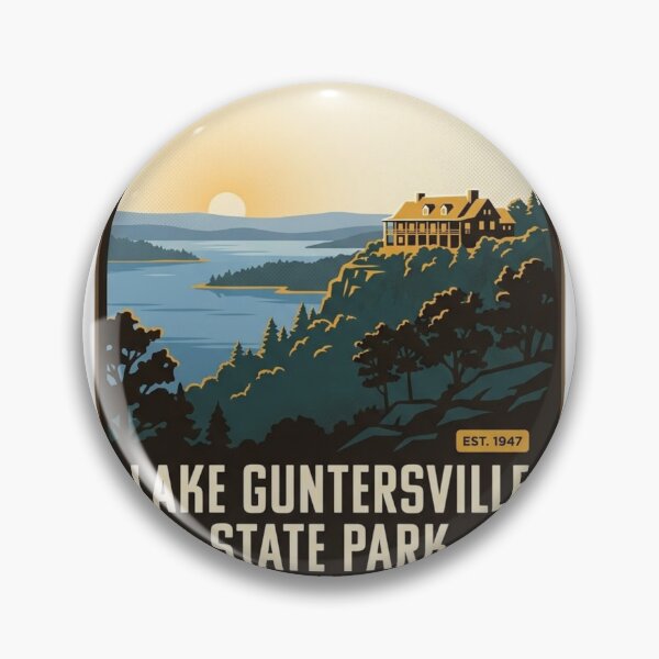 Item preview, Lake Guntersville State Park Alabama designed and sold by DetourDgn.