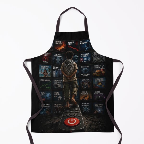 Item preview, The Choice to Disconnect: Media Control Concept Art designed and sold by ShadowArtEG.
