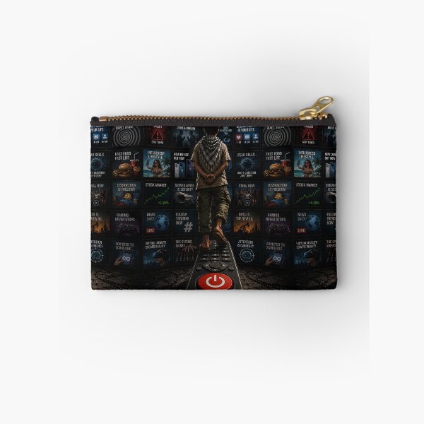 Item preview, The Choice to Disconnect: Media Control Concept Art designed and sold by ShadowArtEG.