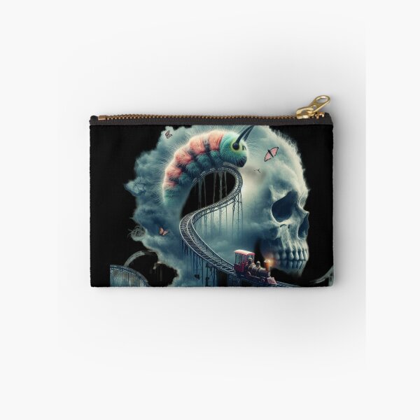 Item preview, Giant Caterpillar Rollercoaster Inside Skull Dreamscape designed and sold by LujziWorld.