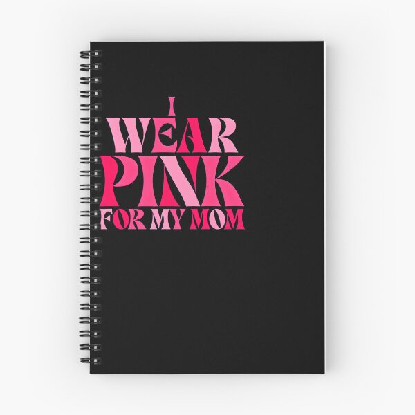 Item preview, I Wear Pink For My Mom Awareness Ribbon Typography designed and sold by DariaOltes.