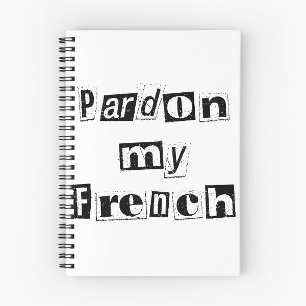 Item preview, Copy of Copy of Pardon My French Distressed Ransom Note designed and sold by BetweenForms.