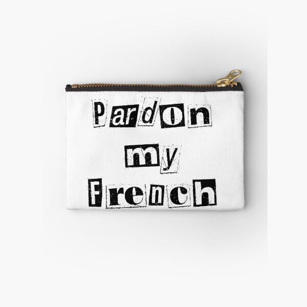 Item preview, Copy of Copy of Pardon My French Distressed Ransom Note designed and sold by BetweenForms.