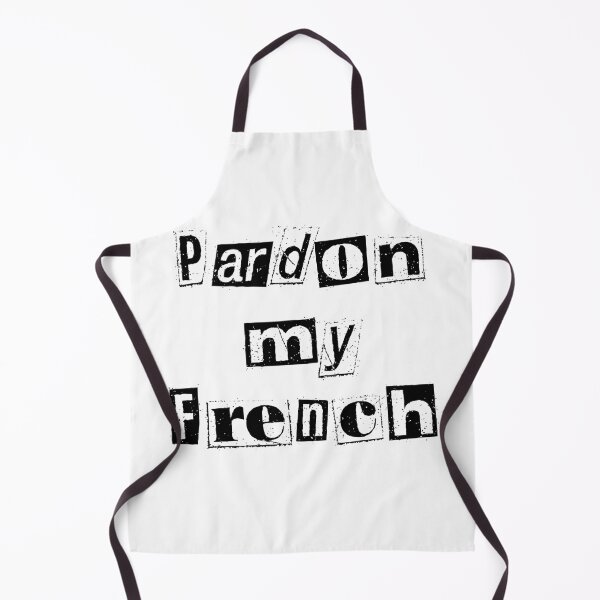 Item preview, Copy of Copy of Pardon My French Distressed Ransom Note designed and sold by BetweenForms.