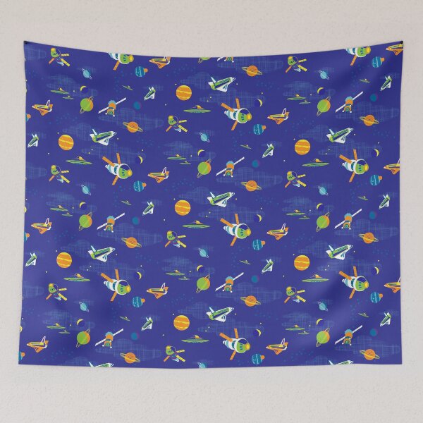 Item preview, space adventures - blue designed and sold by kobyakov.