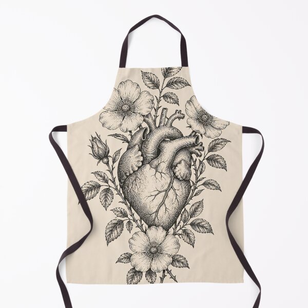 Item preview, Vintage Anatomical Heart Botanical Illustration designed and sold by SoftSpaceDesign.