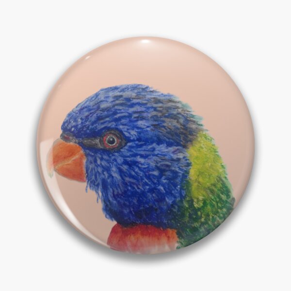 Item preview, Rainbow Lorikeet: Oil Pastels designed and sold by charlotteroro.