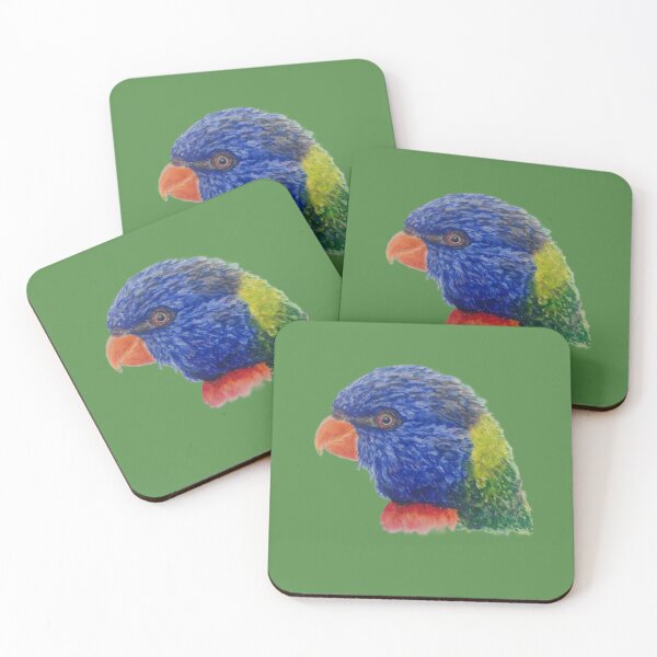Item preview, Rainbow Lorikeet: Oil Pastels designed and sold by charlotteroro.