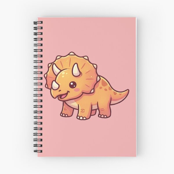 Item preview, Kawaii Cute Triceratops Dinsoaurs designed and sold by learnandexplore.