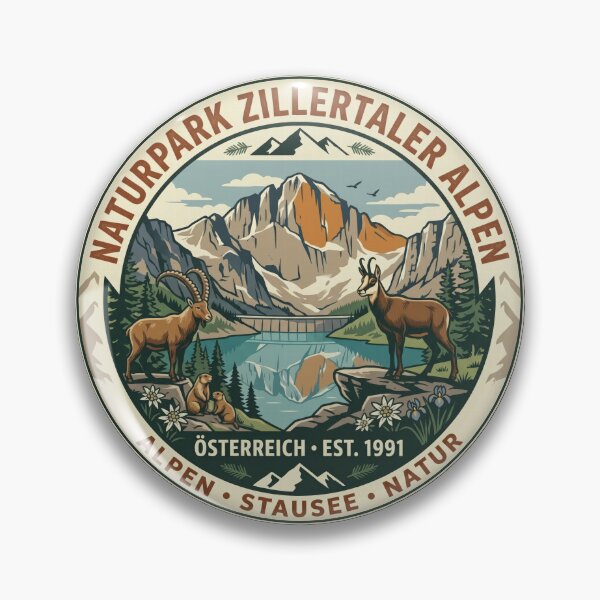 Item preview, Zillertaler Alpen Natur Park - Vintage designed and sold by StudioSand.