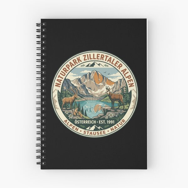 Item preview, Zillertaler Alpen Natur Park - Vintage designed and sold by StudioSand.