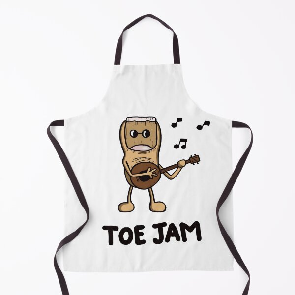 Item preview, Toe Jam Cartoon Pun designed and sold by Murvel-Ink.