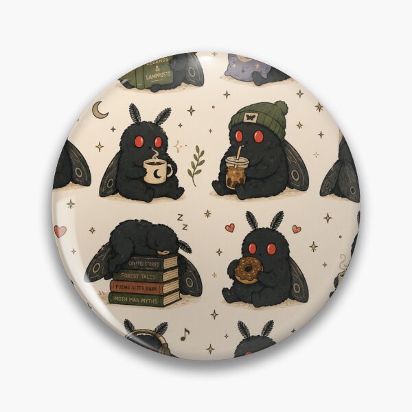 Item preview, Multiple Mothmen designed and sold by InkandHollowBooks.