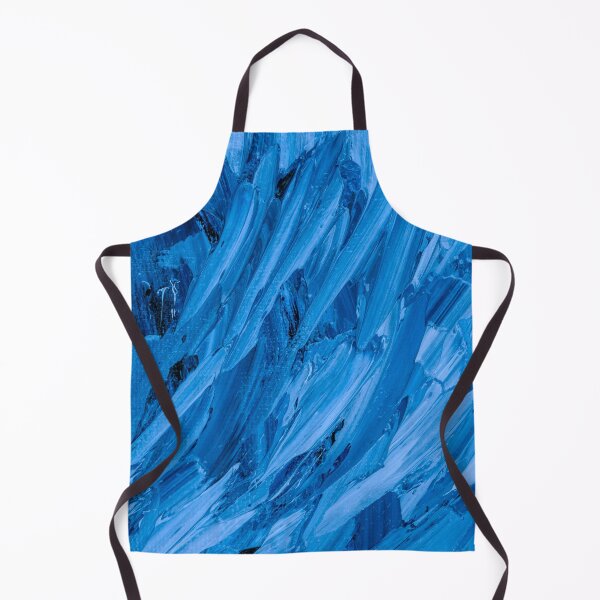 Item preview, Ocean Current – Abstract Blue Textured Brushstroke Design designed and sold by BuckaBaby.