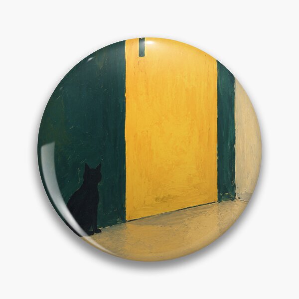 Item preview, "The Door That Refused to Open" – Modern Yellow Door Art designed and sold by Moodzu.