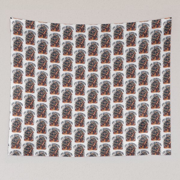 Item preview,  Still Unsupervised Coiled Rattlesnake Flame Rocket Tee v2 designed and sold by DarylWelsh2024.