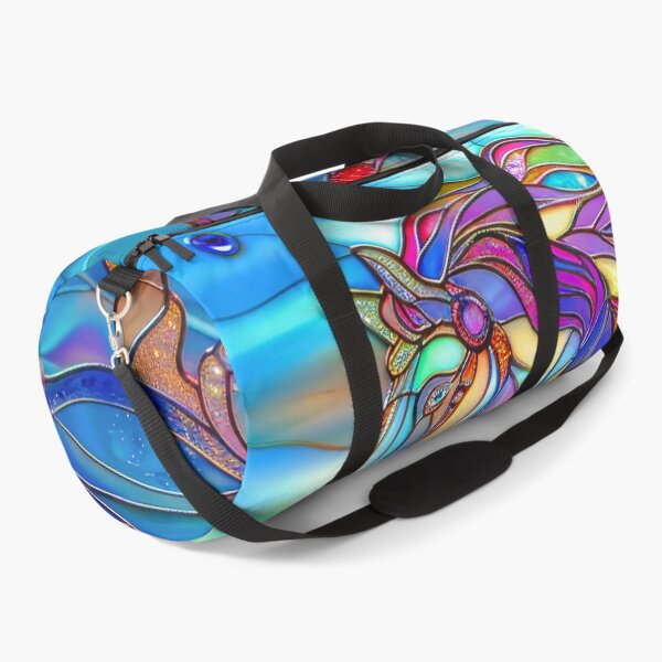Item preview, Horse Ocean Sunset Art – Galloping Horse Stained Glass Coastal Artwork designed and sold by MargaretWiktor.